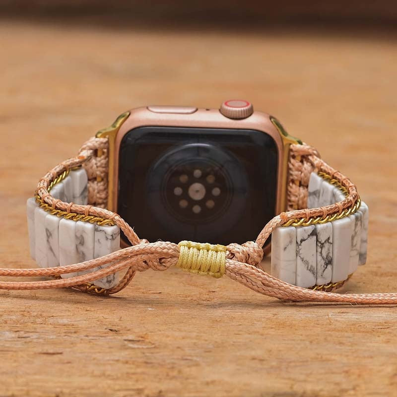 Inspirierter Ausdruck Howlith Apple Watch Uhrenarmband